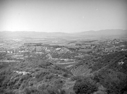 Topanga Canyon triptych, center