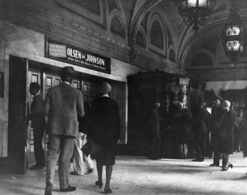 Orpheum Theater entrance