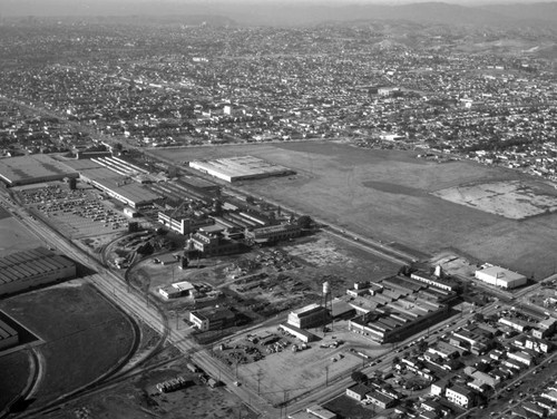 B.F. Goodrich plant, Commerce, looking northwest