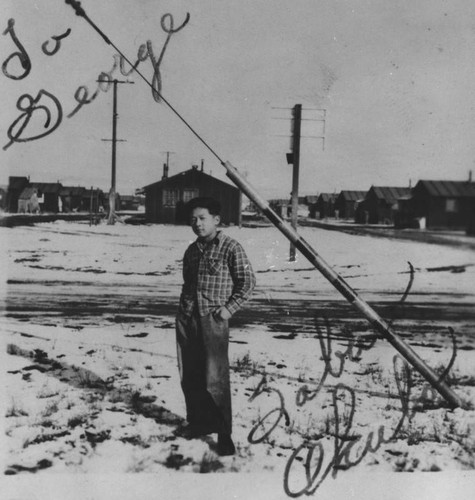 Japanese American at Tule Lake internment camp