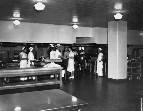 Birmingham Hospital kitchen
