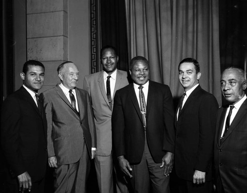 World Champion Boxer, Archie Moore at City Hall