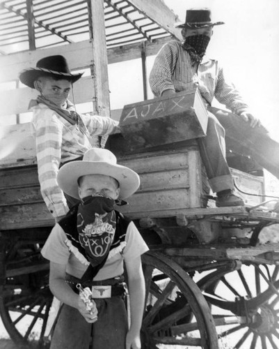 Youngsters enact Old West in playing real movie roles