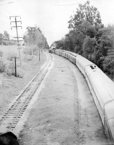 Santa Fe Chief in Alhambra