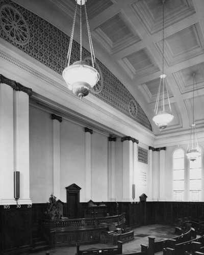 First Church of Christ, Scientist, interior