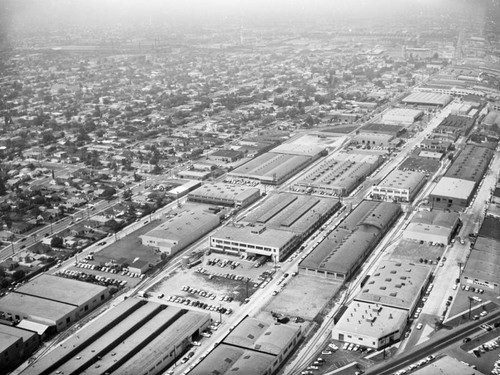 Central Manufacturing District, Vernon, looking southwest