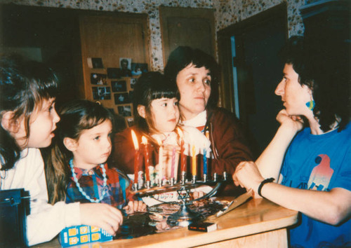 Hanukkah celebration