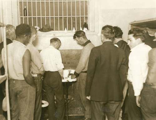 Crowded conditions, Lincoln Heights jail