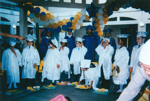 Kindergarten graduation, Pasadena