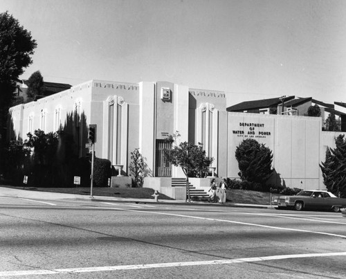 DWP building in Pacific Palisades