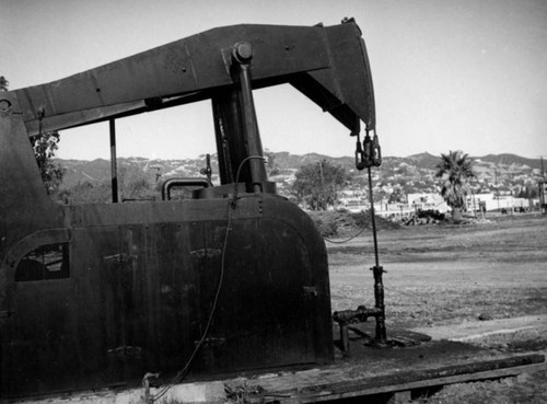 Oil well near La Cienega Boulevard