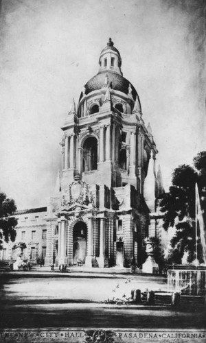 Rendering of Pasadena City Hall