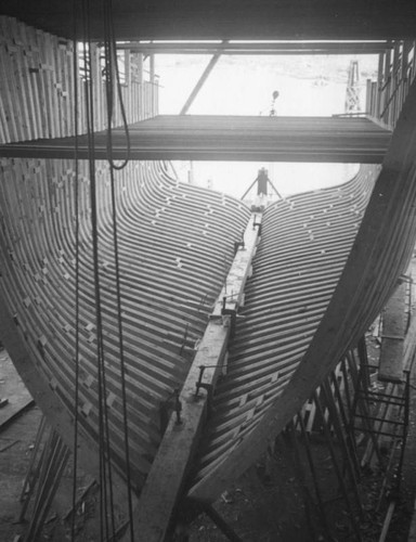 Shipbuilding at Terminal Island