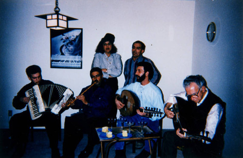 Ensemble playing Arab instruments