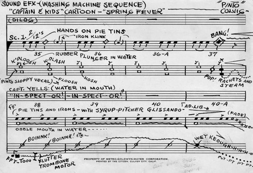 Written sound effects