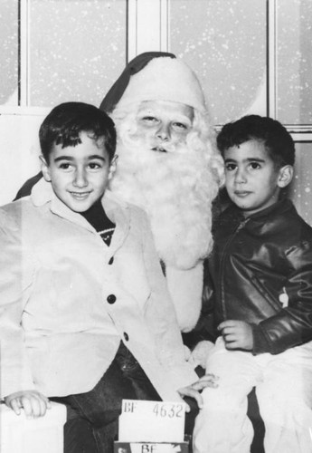 Children with Santa