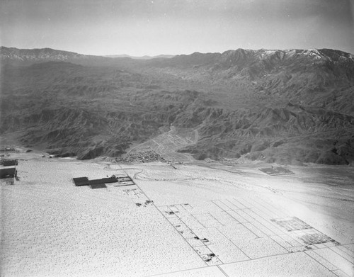 Cathedral City, looking southwest, with Ramona Road