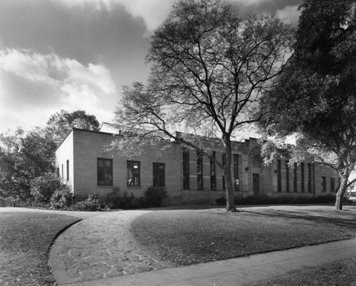 Felipe de Neve Branch Library, exterior — Calisphere
