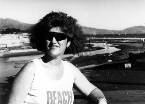 Woman at the beach