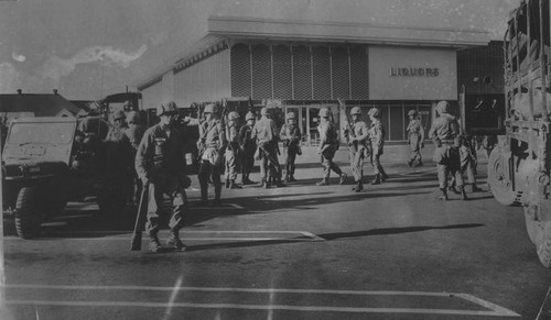 National Guard, Watts Riots