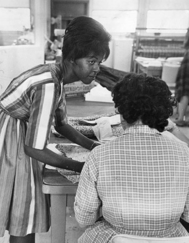 Students work at hospital