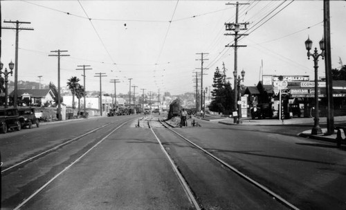 Sunset and Virgil Place, East Hollywood