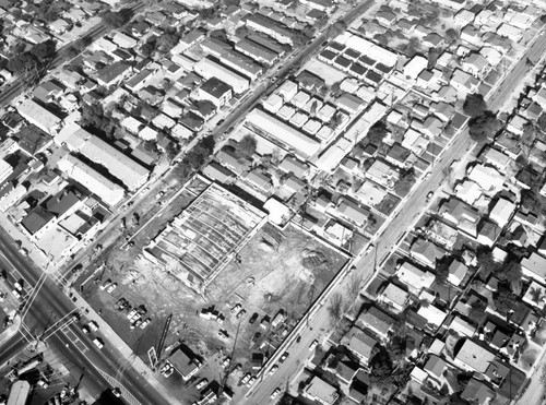 Safeway Store, Florence Ave. and Mountain View Ave., looking northwest