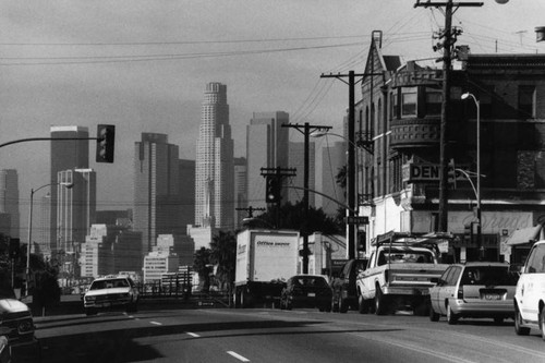 Boyle Heights, looking west