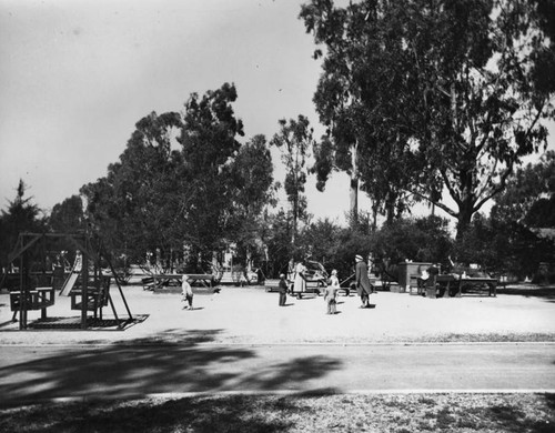 Children's playground in Miles Park