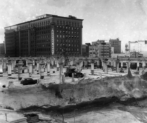 Demolishing Hoffman building