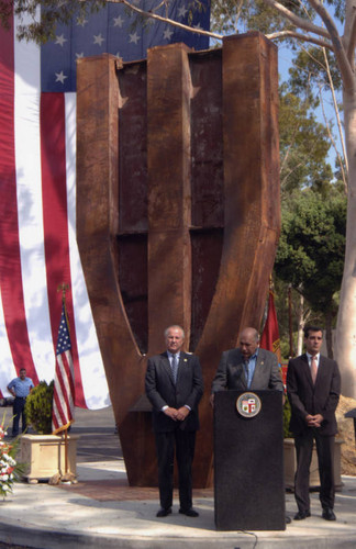 9/11 Remembrance Ceremony, Memorial