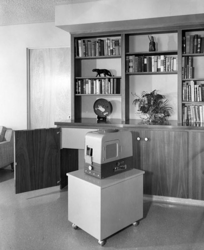 Dining room in Hollywood residence