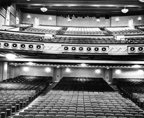 Pomona's Fox Theater, interior