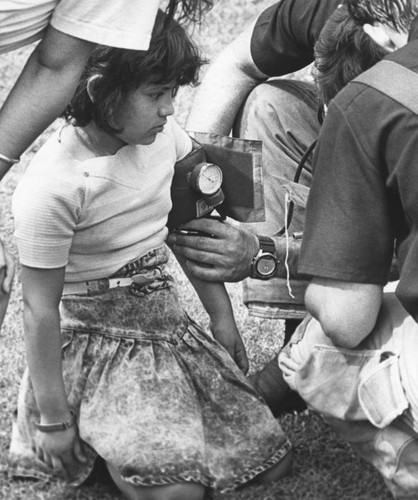 Schoolchildren overcome by gases, San Fernando