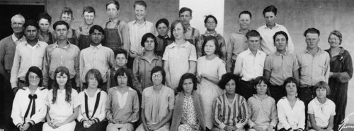 Somis School, group portrait