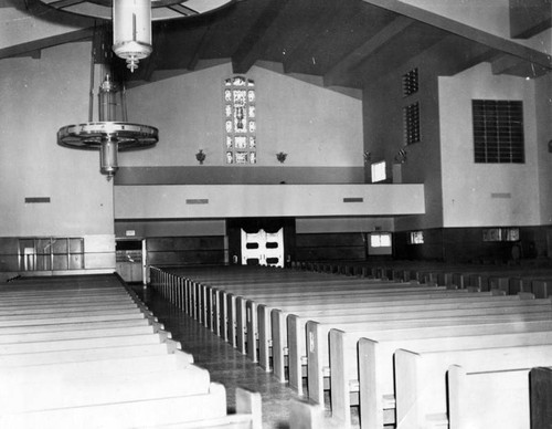 Interior view of new St. Elisabeth Catholic Church