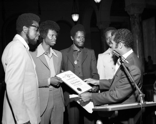 The Chambers Brothers receive resolution