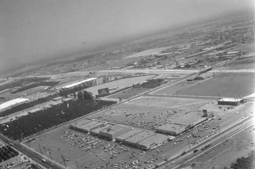 Orange Fair Center, Orangethorpe Ave. and Harbor Blvd., looking southeast