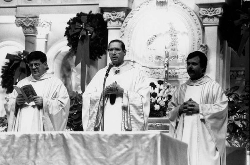 Cardinal Roger Mahony, church services