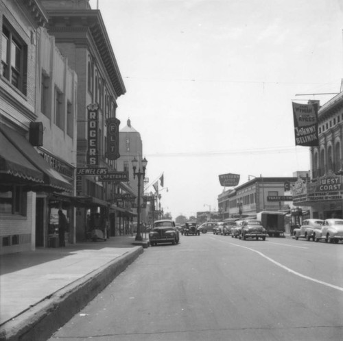 North Main Street scene