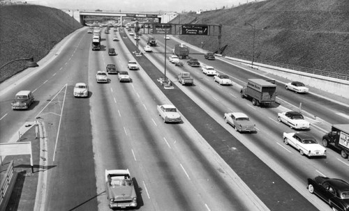 Hollywood - Harbor freeway interchange