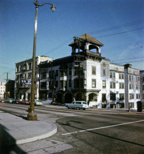 Olive and Third streets, Bunker Hill