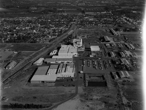 Lucky Lager Brewing Company, view is facing west