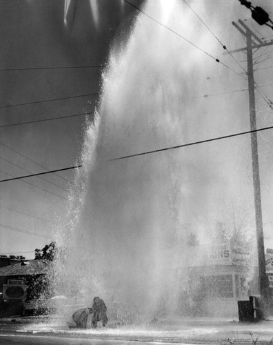 Surprise storm drenches Van Nuys