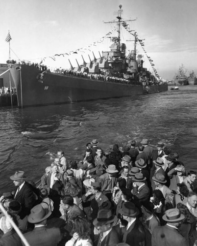 Navy Day celebration, 1945