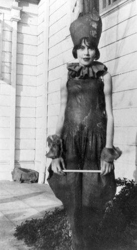 Young girl in costume, Cypress Branch Library