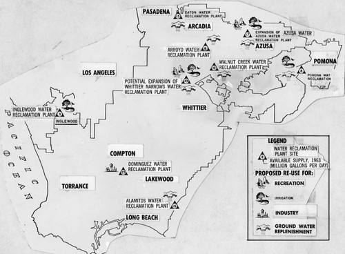 Water reclamation, a map