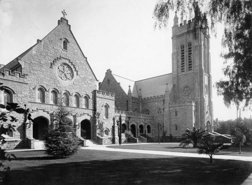 Exterior, Presbyterian Church in Pasadena