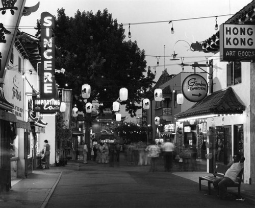 Chinatown at night