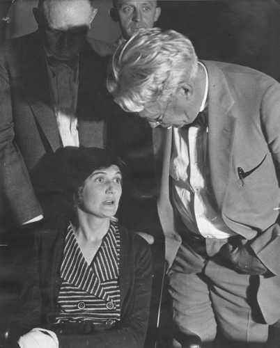 Winnie Ruth Judd with attorney Schenck